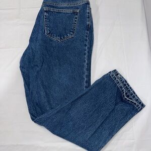 Vintage Lands' End Blue Denim Jeans Women’s Size 12P